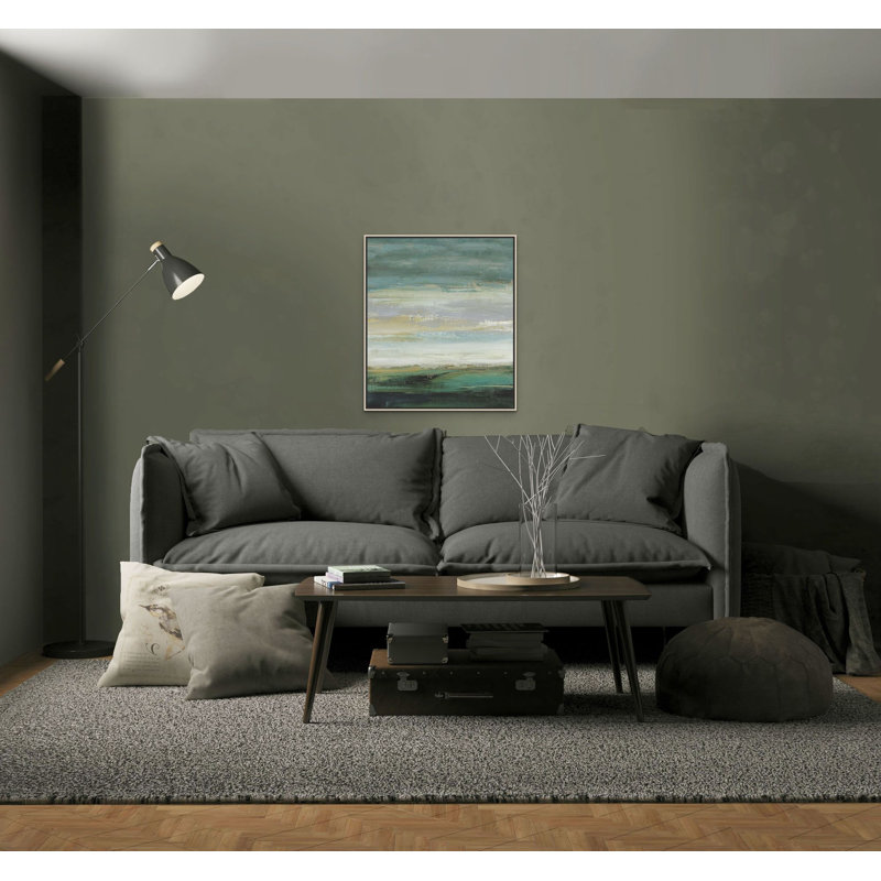 Constructed Earthworks 1 Framed Print Canvas, 34" H x 30" W x 2" D