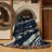 Machine Washable Space Gray Area Rug-1831071355