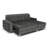Bowdon Velvet L-Shaped Sectional