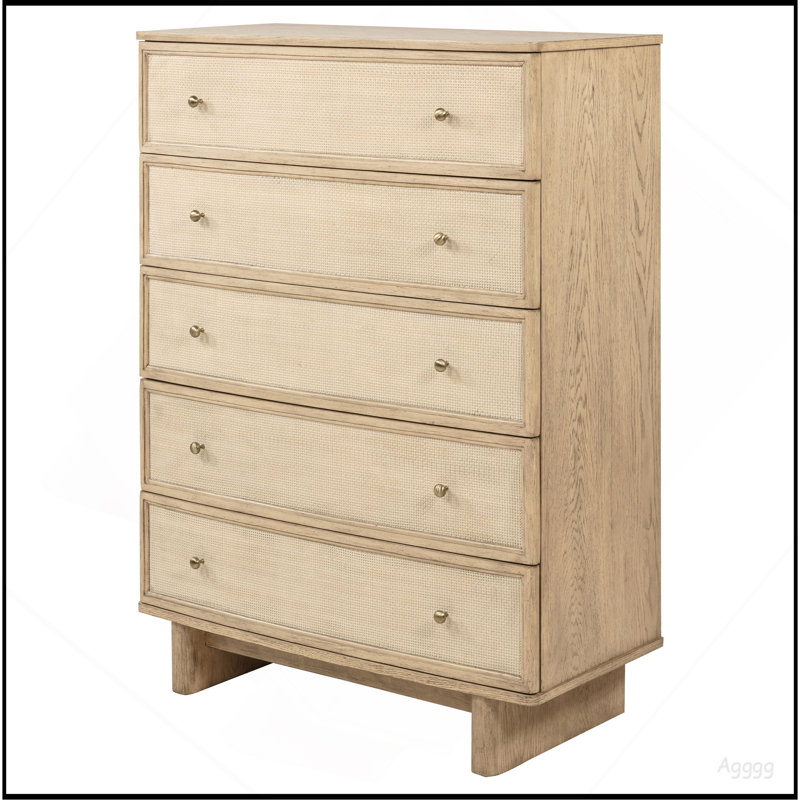 Commode de chambre à 5 tiroirs Kimpton