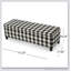 Banc OTTOMAN polyvalent, application moderne, confort et durabilité, banc