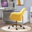 Chaise avec accoudoirs en velours Emery Camyra