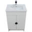 Ensemble de meuble-lavabo simple 24 po SmartFold