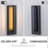 H15" Modern Motion Sensor Outdoor Wall Light 23w Integrated Led Wall Sconce Matte Black Iron Exterior Light Fixture For Porch Garage Patio