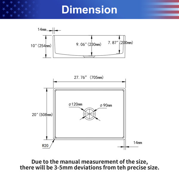 Dimensions du produit