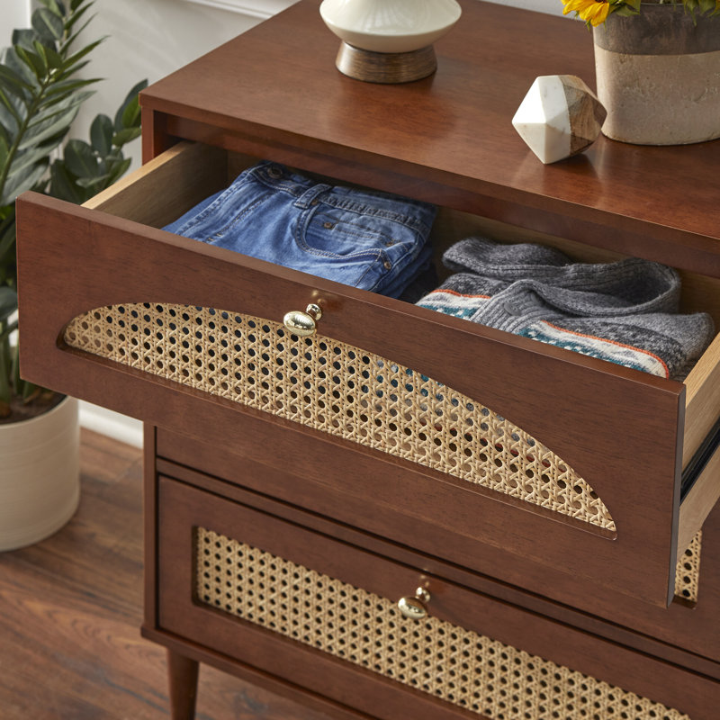  Cortavious Bedroom Chest, Walnut