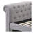 Justice Smoke Gray Fabric Daybed W/Trundle (Twin)