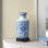 Blue Floral Vase