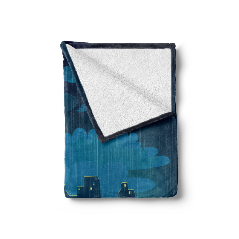 Hand Woven Throw Blanket, 60" x 80"