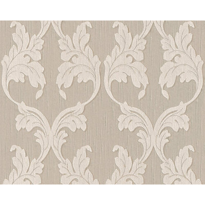 Sharleen Baroque Fabric 33' L x 21" W Wallpaper Roll