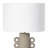 Chandra Metal Table Lamp; Dimensions 17W x 29H x 17D; Uses One Maximum 150 Watt E26 Base Bulb (Not Included)