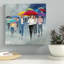 « just walkin’in the rain », reproduction d’art sur toile tendue-74289063-74289064-74289066