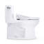 Toilette allongée une pièce à hauteur universelle 1,6 GPF avec coton CEFIONTECT Ultramax WASHLET + TOTO - blanc - MR6083346CSFG # 01