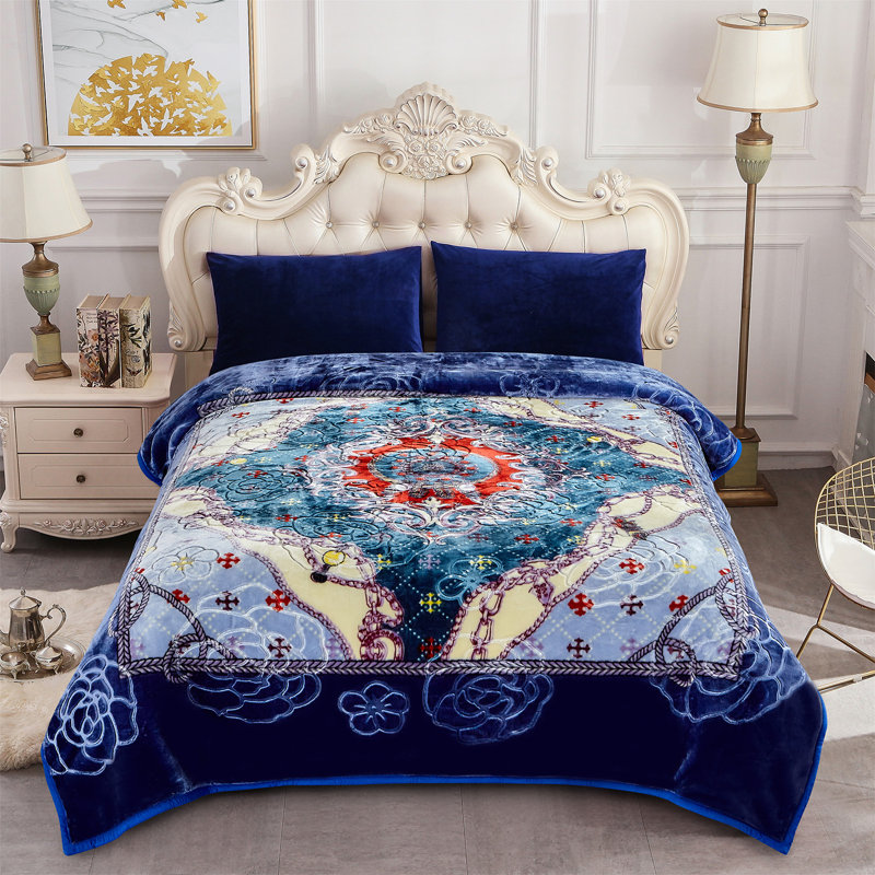 Couverture épaisse et chaude 2021lavender0222, Grand