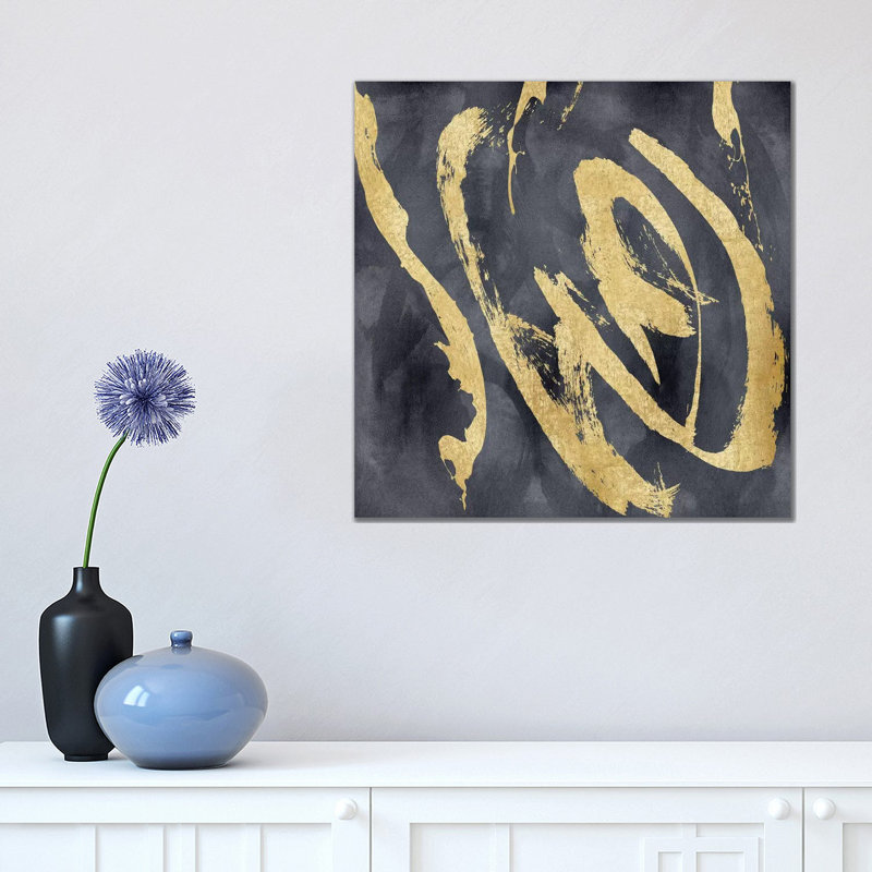 Magnetic I by Jordan Davila - Wrapped Canvas Painting, 45.72 cm H x 45.72 cm W x 1.91 cm D