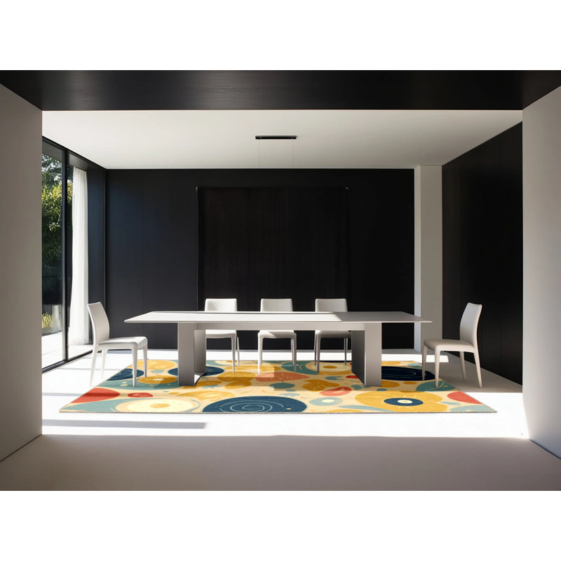 Tapis rétro Sparkle, Rectangle 2 pi x 3 pi