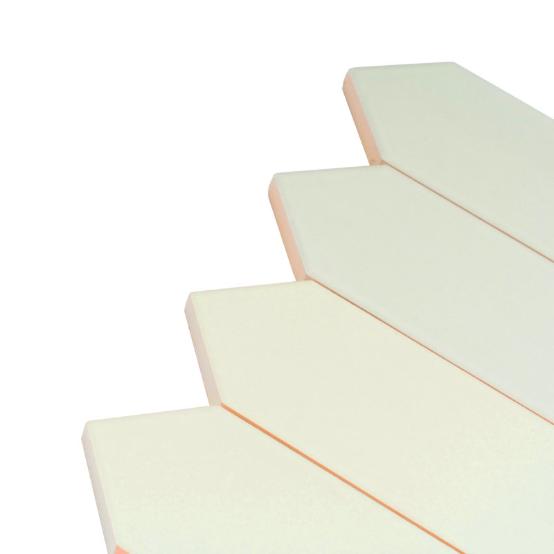 Piquet 2'' W x 10'' L Ceramic Singular Tile, Tea Green
