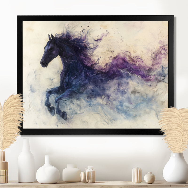 Kirsey - Animals Wall Art, Impression d'un seul cadre photo, H 30 po x l 40 po, Noir, noir, noir, noir