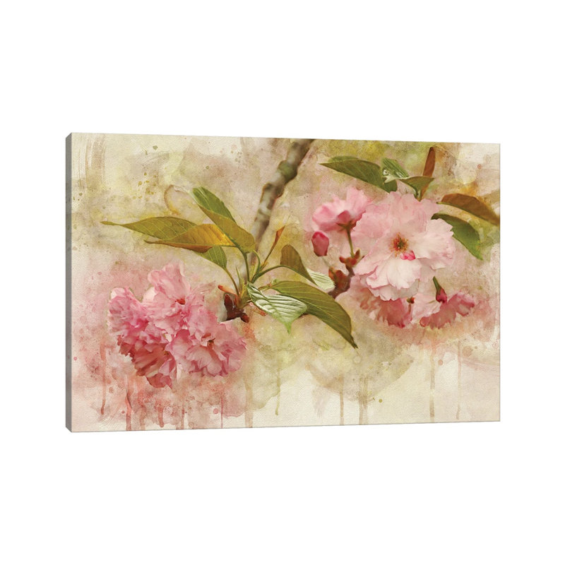 Blossom Elegance II 1 Piece Wrapped Canvas Painting, 66.04 cm H x 45.72 cm W x 3.175 cm D