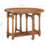 Cummins Round Solid Wood Dining Table-306410868