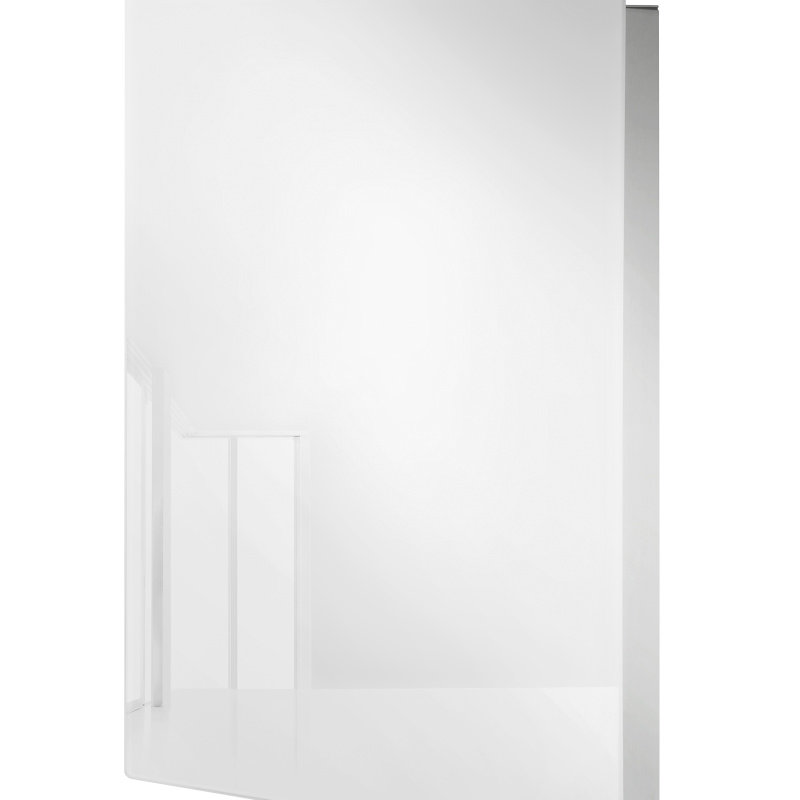 Velio Key Box/Magnetic Glass Board, White