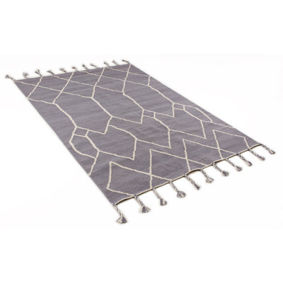 Trumbull Geometric Hand Woven Area Rug