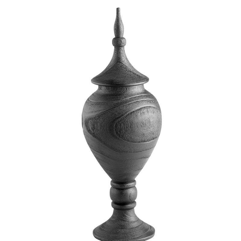 Heritage Handmade Ceramic / Porcelain Decorative Urns & Jars, 19.25" H x 7" W x 7" D