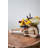  Ceramic Guitar Planter – 4.5" Tall Music-Themed Succulent Pot