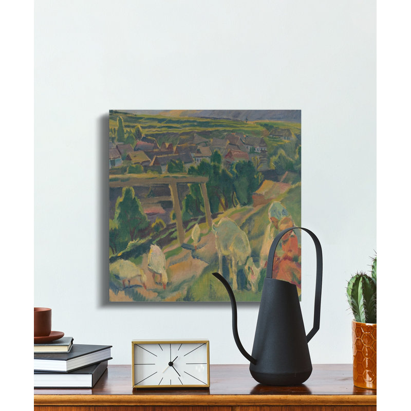 Mefford 1 Piece Wrapped Canvas Wall Art Set, 32x32