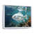 Cadre flottant blanc