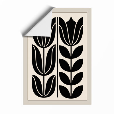 Geometric Botanicals Botanical - Framed Print