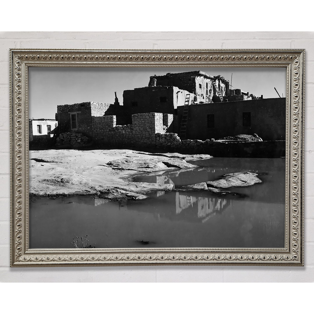 Acoma Pueblo 3 von Ansel Adams - Einzelne Bilderrahmen Kunstdrucke