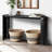 Sturdy And Stylish Console Table With Versatile Leg Installation And Ample Display Space-590791790