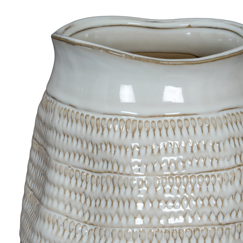 Catheline Handmade Ceramic Table Vase, 26cm H x 26cm W x 26cm D