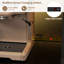 OlorColor Your Kitchen: étagère de boulanger à 8 portes avec lumières DEL intelligentes entièrement réglables et station de charge-1484862392