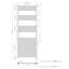Ailla Straight Towel Rail Heated Towel Rails