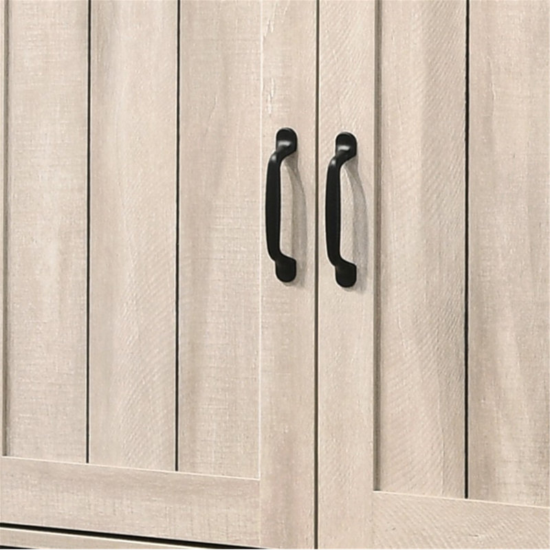3-Door Shoe Cabinet With Shelves