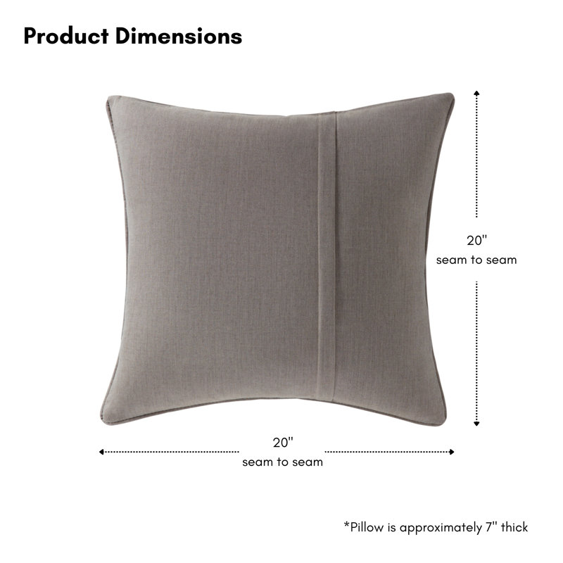  Coussin Sunbrella, Ensemble de 2, Schiste Cast
