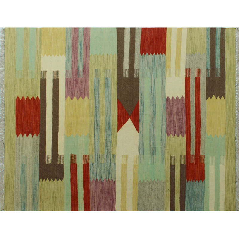 Ames Wool Striped Indoor Rug