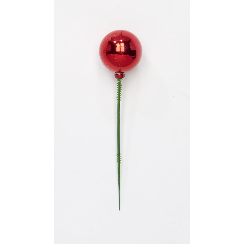 Boule de Noël 40 mm, Rouge