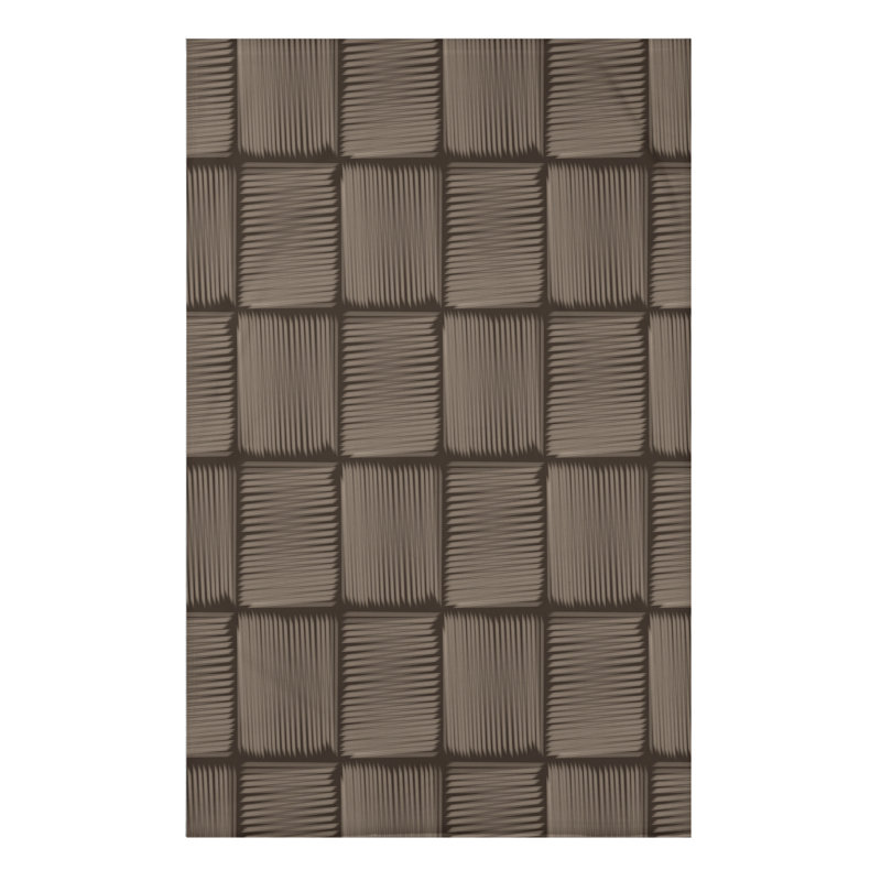 Throw Blanket, 50" H x 60" W x 0.5" D, Brown