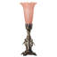 11" High Blue Tiffany Pond Lily Maidens Mini Lamp-1779648894