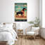 Dachshund Surfing Club - 1 pièce, impression sur toile tendue-1250324886