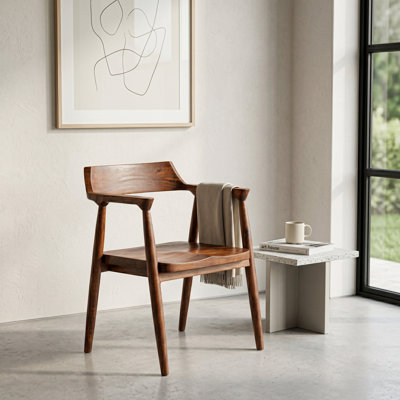 Side Chair in Brown