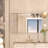 Glossy Brushed Silver Rounded Corner Rectangle Bathroom Mirror-2044802396
