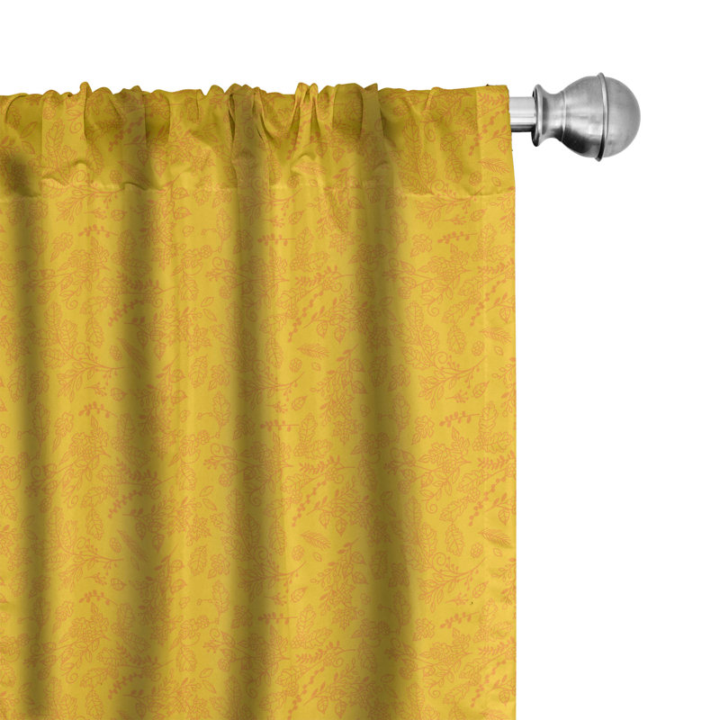 Semi-Sheer Rod Pocket Sliding Panel, 28" x 84"