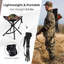 Ensemble de 2 tabourets de chasse pliables Arlmont & Co.