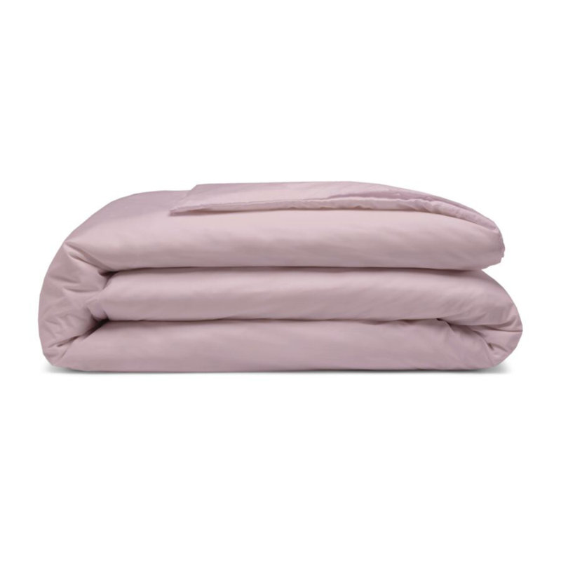 Solid Colour Duvet Cover, Lilac, Double Duvet Cover
