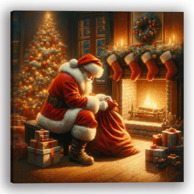 Yuletide Magic - impression sur toile tendue