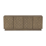 Asbury Media Console-Light Wash Oak